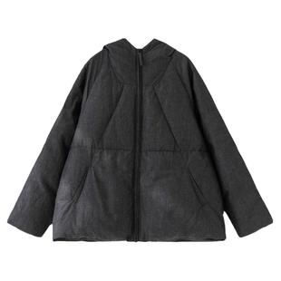 梭家|寻山海|匈牙利进口95白鹅绒连帽汉麻棉短款羽绒服加厚保暖