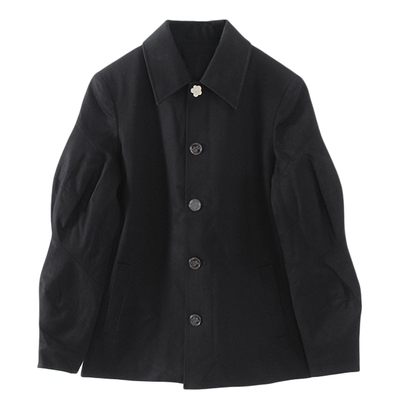 呢外套休闲夹克上衣款鸟撤柜女装