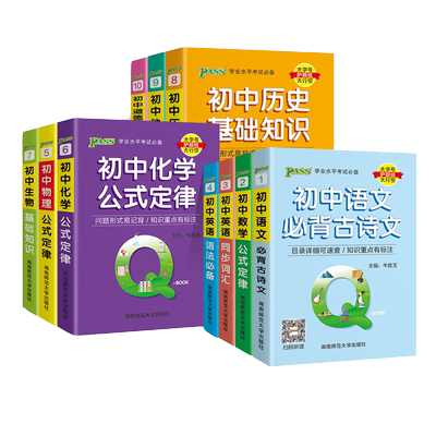 qbook口袋书初中历史知识点汇总