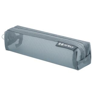 华杰透明网纱笔袋文具袋中高考试学生用收纳袋女生笔袋文具盒女初中生铅笔袋韩风简约中学生小清新学生用品