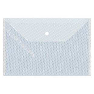 透明文件袋a4加厚塑料按扣学生用大容量试卷收纳册科目分类资料袋档案袋初中高中生考试专用整理神器商务办公