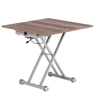 长方形折叠可移动升降茶几餐桌两用小户型现代简约家用创意多功能