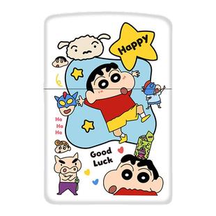 ZIPPO打火机正品彩印【蜡笔小新】动漫生日礼物好友送男友