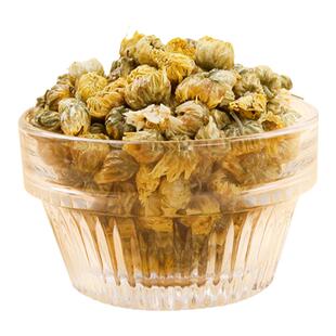 膳太杭州胎菊王菊花干头采正宗杭白菊散装干花金银花茶