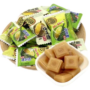 徐福记特浓榴莲糖500g