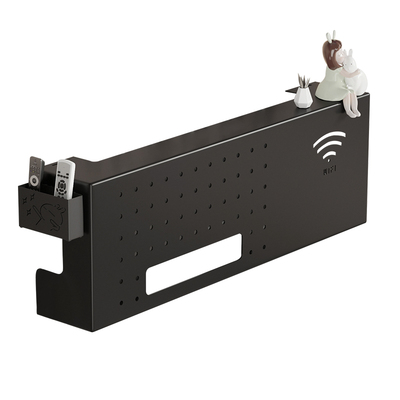 墙面免打孔路由器置物架