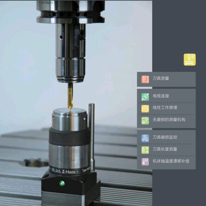 德国波龙BLUM TC50 52 60侧头机床激光探头红外线加工中心对刀仪