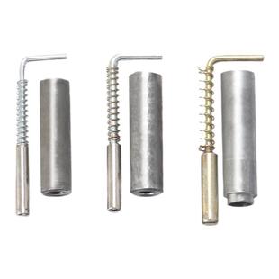 程锦HL117活动铰链 圆柱弹簧插销焊接门轴Φ5.2Φ6.0Φ7.2Φ8.3上