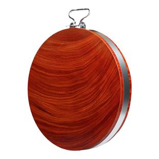 正宗铁木砧板抗菌防霉家用实木切菜板厨房案板圆形粘板菜墩子占板