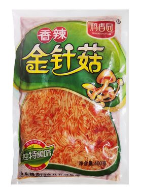 香辣金针菇麻辣下饭菜