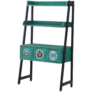 卧室床头柜置物架落地客厅电视机旁花架阳台花园布置网红儿童书架