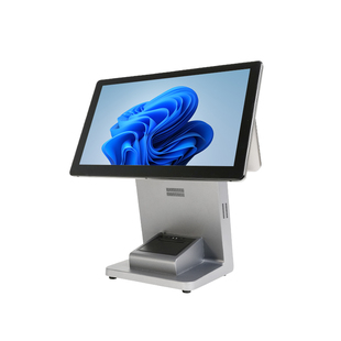 撼森收银机餐饮超市零售便利店小型扫码收款机奶茶饭店面馆点餐外卖点单机点菜机商用收银系统软件管理一体机