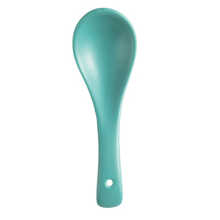 长柄汤勺家用喝汤勺子 陶瓷汤勺大号粥勺小勺子稀饭勺瓷勺陶瓷勺