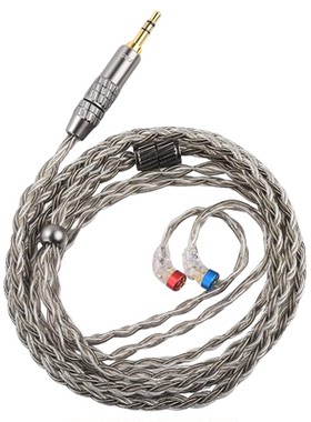 CVJ200芯镀银挂耳式耳机音频线