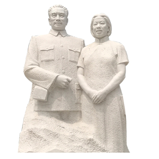 玻璃钢仿铜铁路工程师詹天佑雕像定制现代名人大型田园景观雕塑