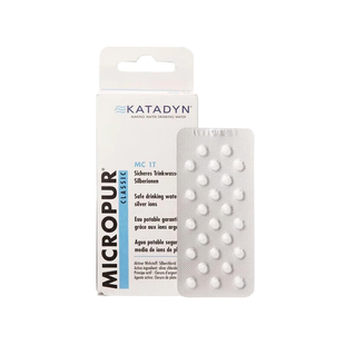 瑞士产katadyn康迪户外生存饮用水净化杀微生物菌病毒MF/MC净水片