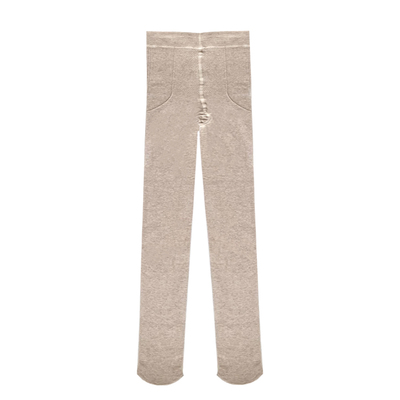 灰色连裤袜女秋冬加绒加厚打底袜