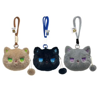 小猫适用声阔Soundcore Life P2保护套收纳包liberty 4/5毛绒4NC耳机壳4Pro可爱C50i K20i C40i AeroFit2软袋