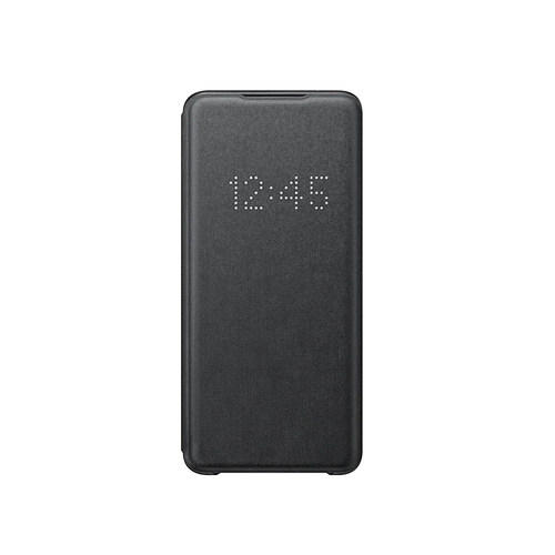 三星s20Ultra手机壳原装官方皮套s20+5G LED智能保护套翻盖式防摔