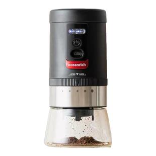 oceanrich/欧新力奇磨豆机电动咖啡豆研磨机家用小型全自动磨粉器