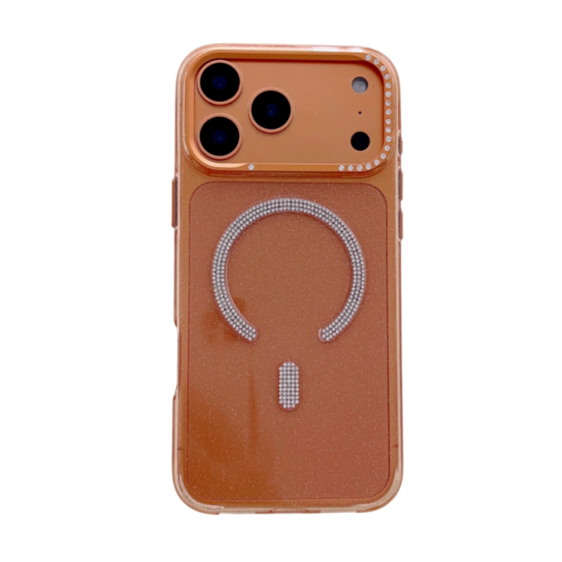 适用iphone18promax透明闪粉壳