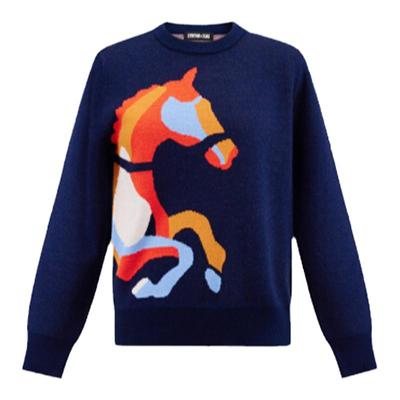 保暖羊毛针织套头毛衣