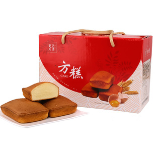 麦花方糕2KG整箱老式糕点老人早餐鸡蛋糕特产点心传统东北槽子糕