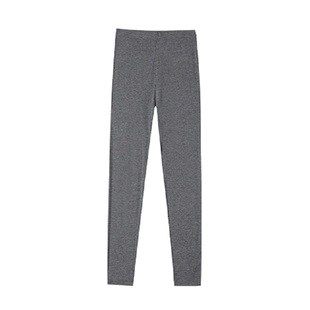 莫代尔打底裤女外穿春秋季薄款大码秋裤弹力瑜伽紧身显瘦九分裤