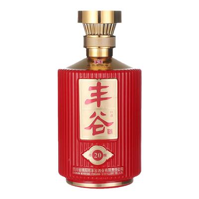 丰谷珍酿20酒52度500ml*6瓶整箱盒装高度酒水送礼酒