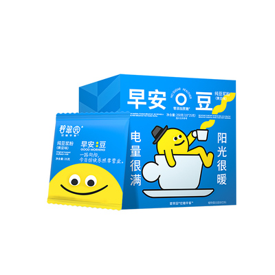 【孕妈也爱喝】0添蔗糖纯豆浆粉