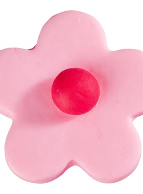 网红磨砂花朵树脂饰品配件摆件