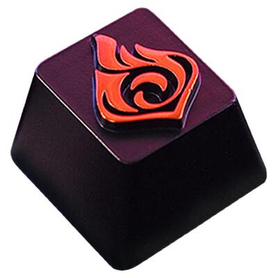 原神游戏元素机械键盘金属键帽