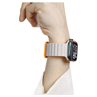 适用小米9/8Pro磁吸硅胶回环表带