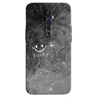 适用oppoReno2手机壳Reno2z新款OPPO硅胶opopreno套opp0pp0pporeno简约渐变个性全包防摔PCKM80男oppoz女外壳