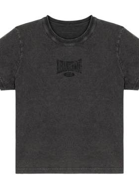 ALEXANDER WANG 春夏女士百搭纯色圆领短袖T恤银泰百货 301574