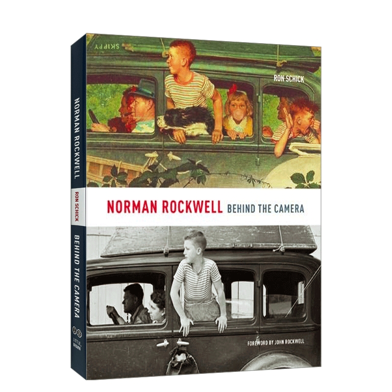 精装 英文原版 Norman Rockwell Behind the Camera 诺曼·洛克威尔 相机镜头背后 英文版 进口英语原版书籍