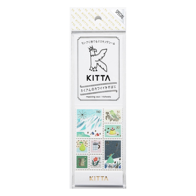 锦宫KITTA小巧便携贴纸和纸胶带