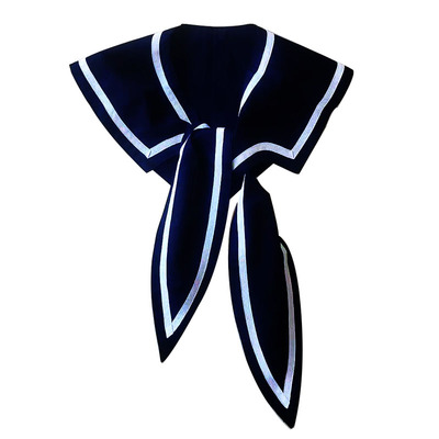 披肩假领子学院风海军风