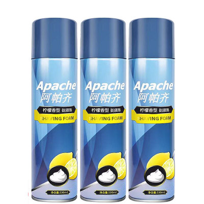 柠檬香型手动剃须泡沫