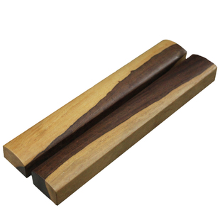 镇尺实木一对黑梓木檀木镇纸书法压纸压尺学生初学者专用文房四宝中国风毛笔宣纸镇尺压书器文房摆件压条加重