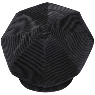 MOREZON【Millionaire Needle cord】灯芯绒八角帽 前后两种戴法