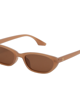 VINTAGETASTE 韩系简约ins风舒适墨镜偏光镜片小猫眼防晒太阳眼镜