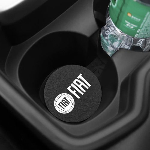 菲亚特菲翔500致悦车载汽车配件博拆垫垫门槽水杯防滑垫耐高温悦