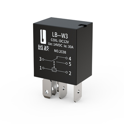 蓝波大电流汽车继电器30安