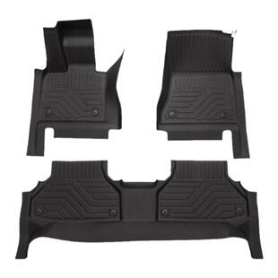 包门槛TPE脚垫适用08-25款宝马X5 X5L E70 F15 G05全包围橡胶防水