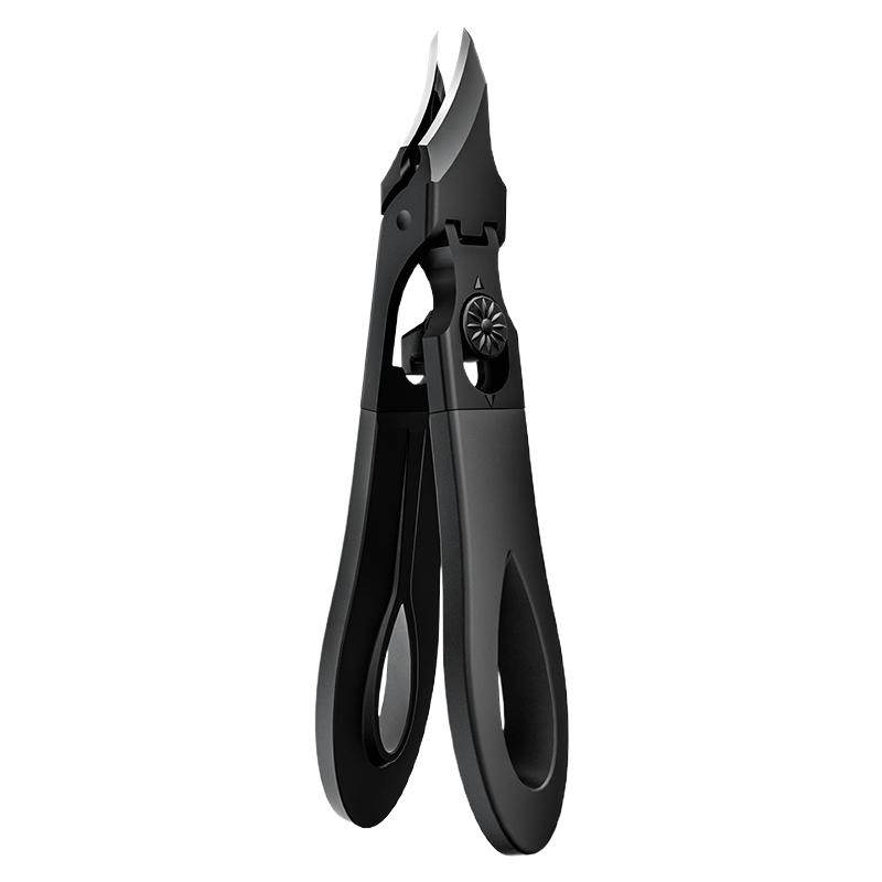 LHM斜口指甲刀甲沟厚硬指甲专用大开口防飞溅单个装自锁修甲工具