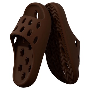 浴室防滑拖鞋男款2026新款室内家居洗澡漏水专用速干防臭凉拖男士