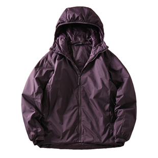 飞禽鸟阿童木男女同款秋冬轻量型防风防水保暖连帽棉衣棉服外套潮