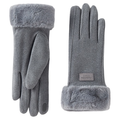 【-20℃可用】女士德绒骑行手套
