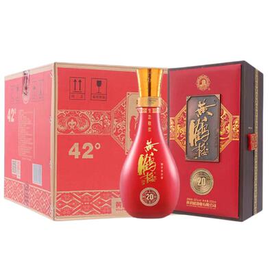 黄鹤楼酒生态原浆20浓香型整箱装